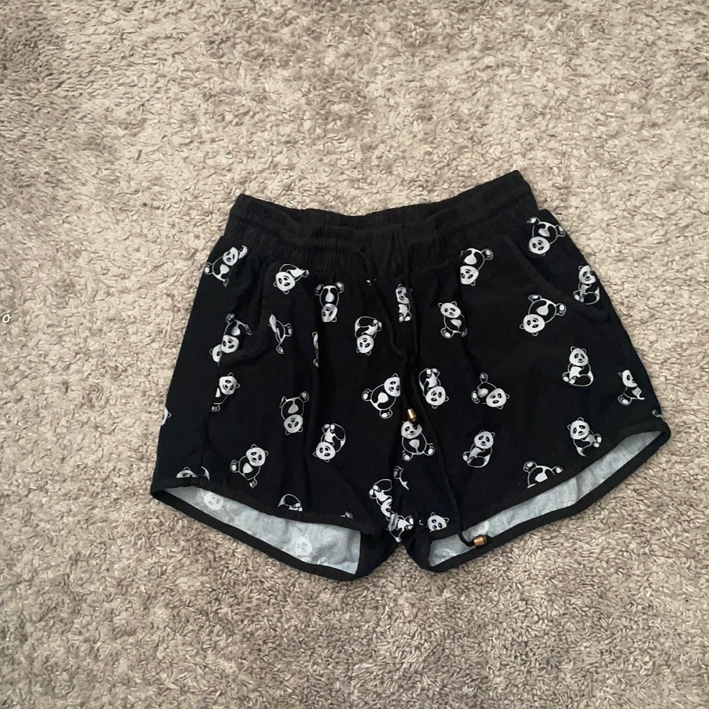 Panda sleepwear shorts